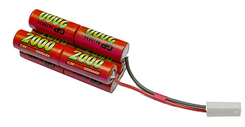 foto Baterie TP GP SD 9,6V / 2000 mAh